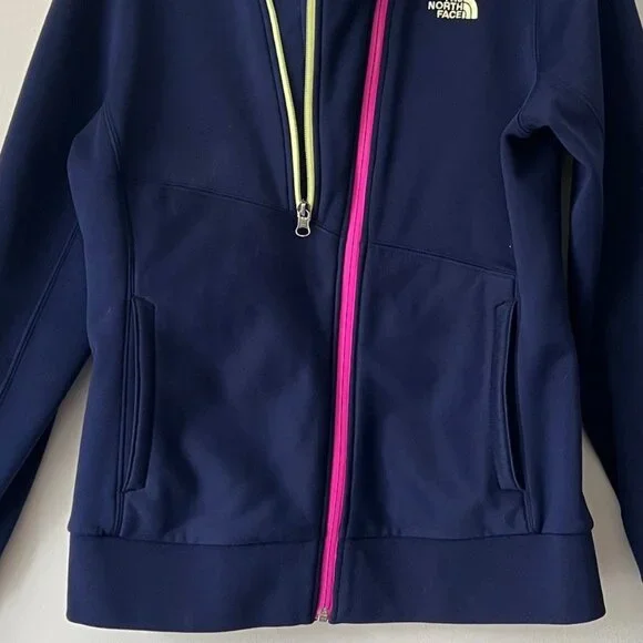 The North Face Hoodie in Navy Blue and Hot Pink Accent, Size M - Picture 11 of 14